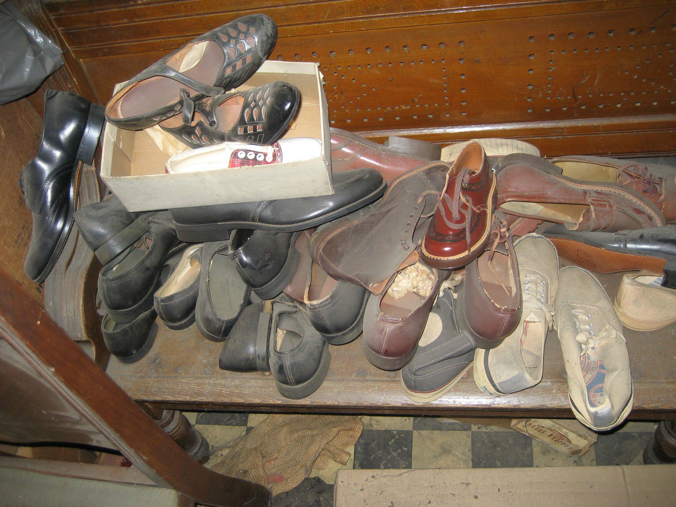 Take A Look Inside This Old Shoe Store, Untouched For More