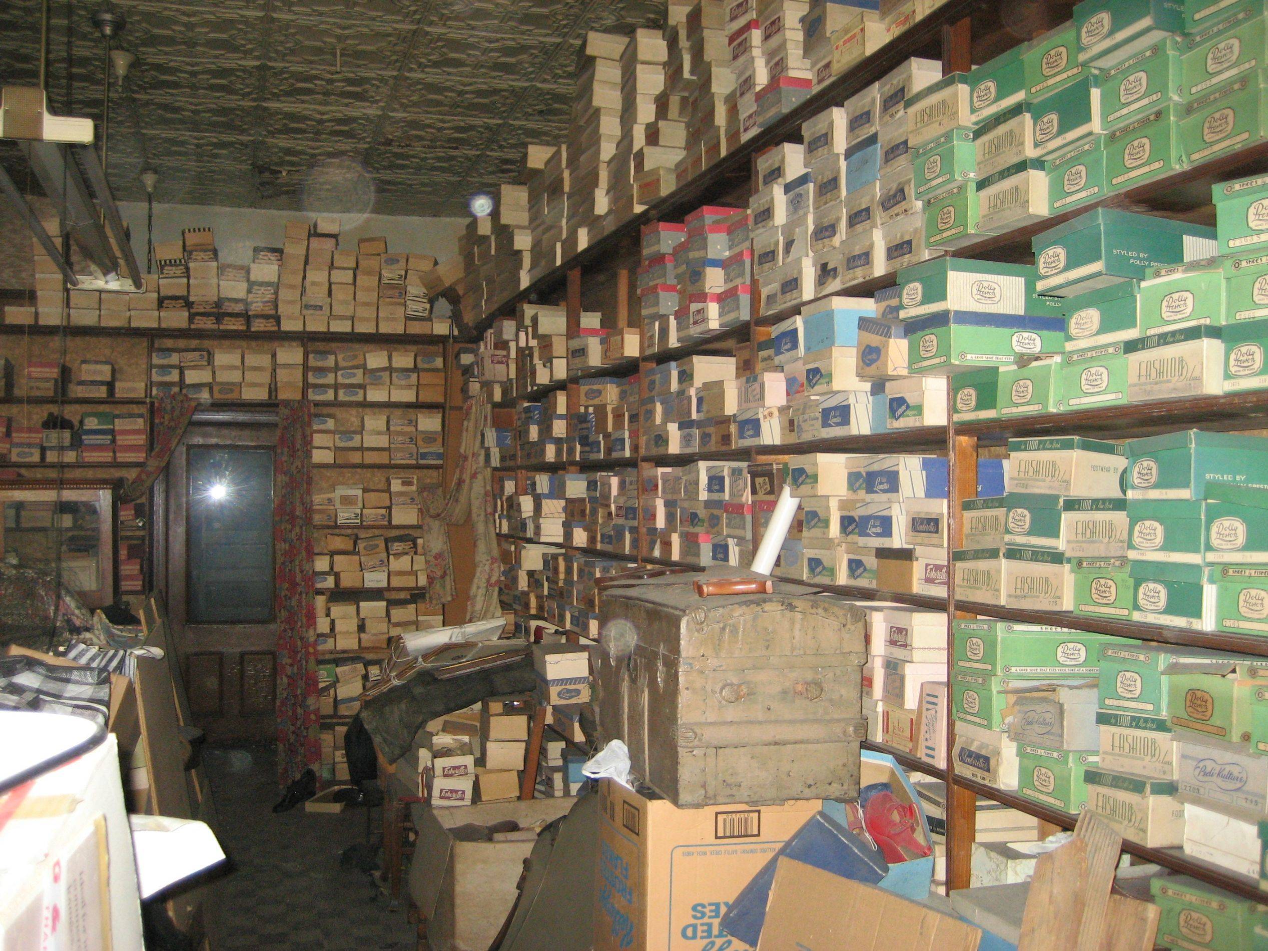 Take A Look Inside This Old Shoe Store, Untouched For More Than 40